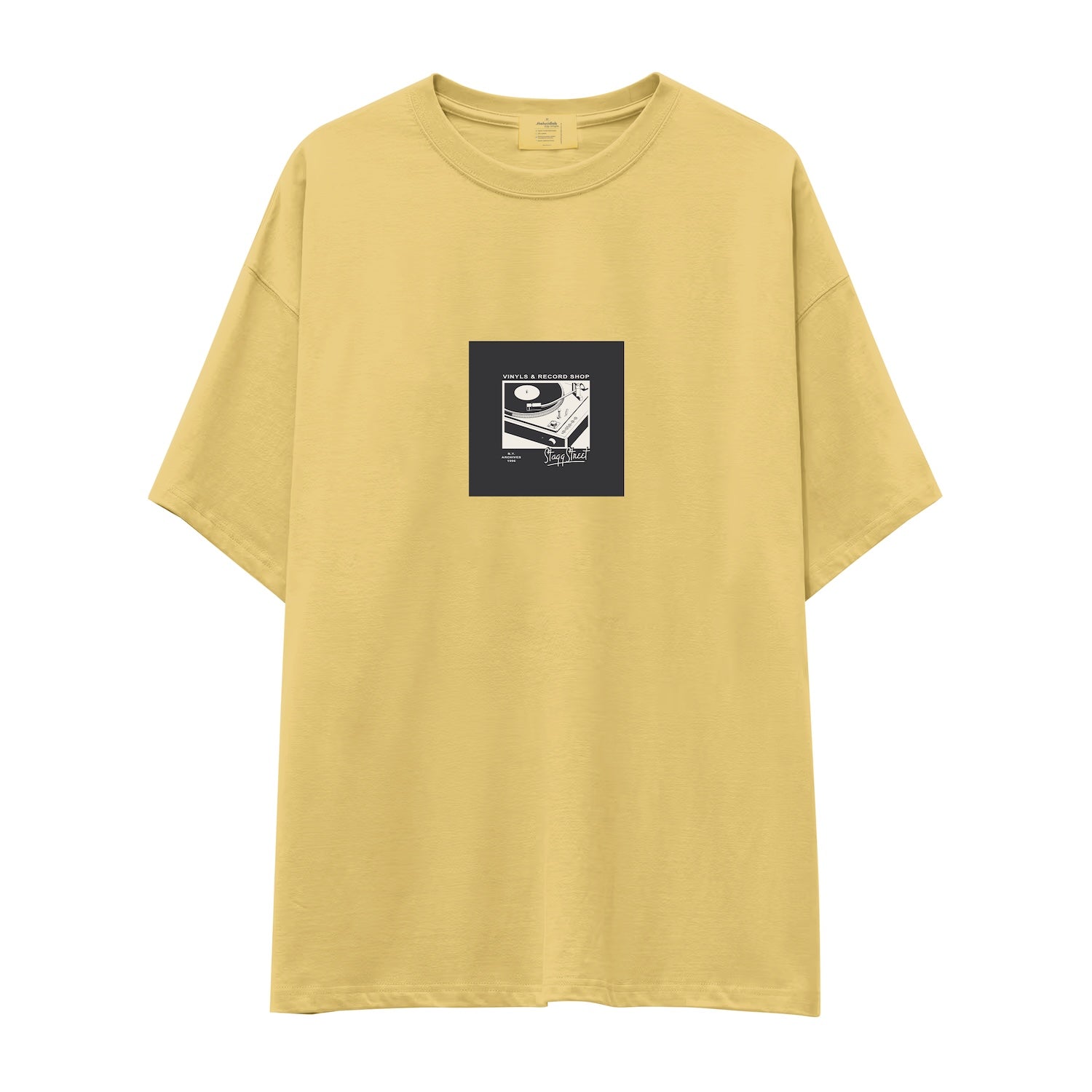 Vinyl Dreams Oversize Tişört