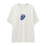 The Rolling Stones Blue Oversize Tişört