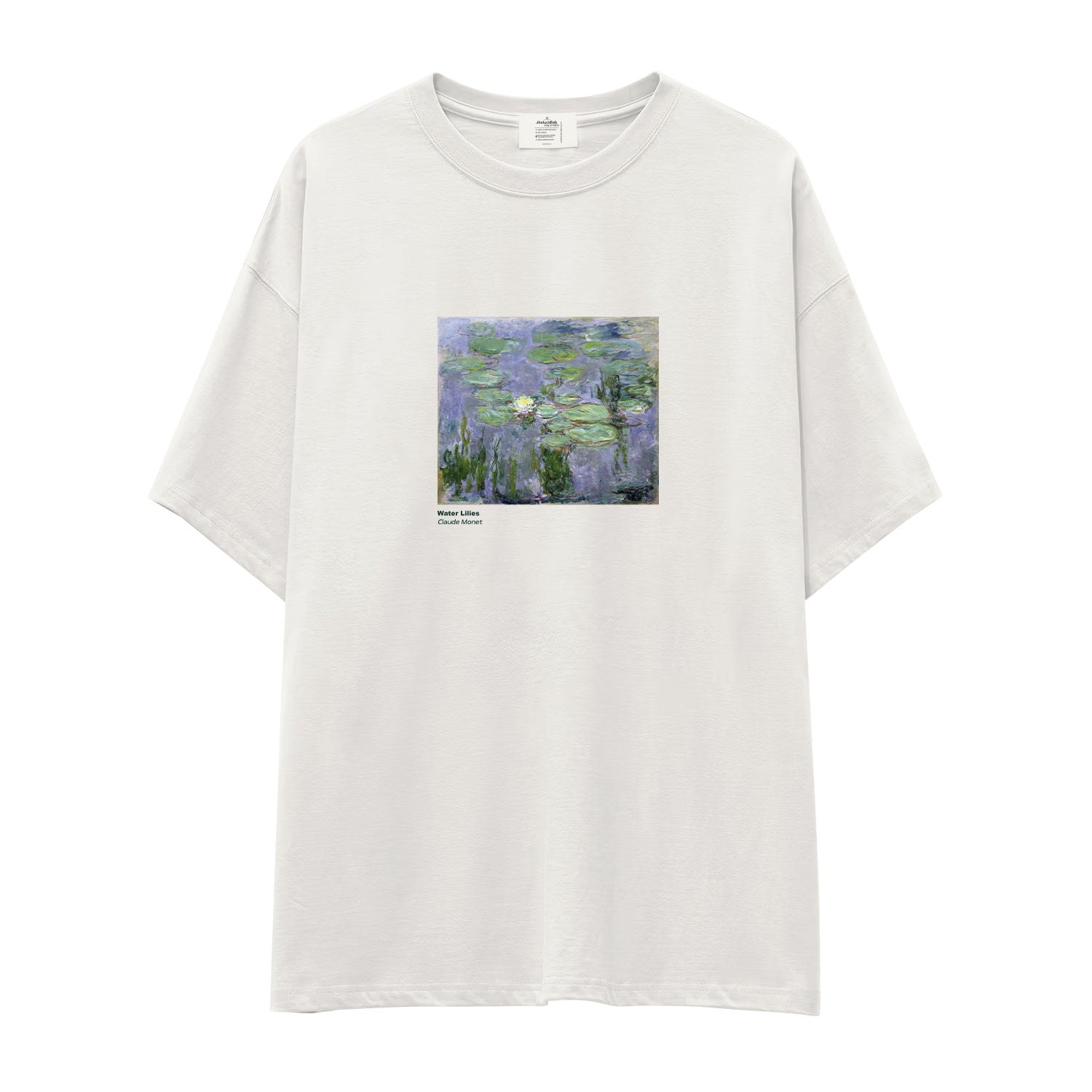Water Lilies Oversize Tişört