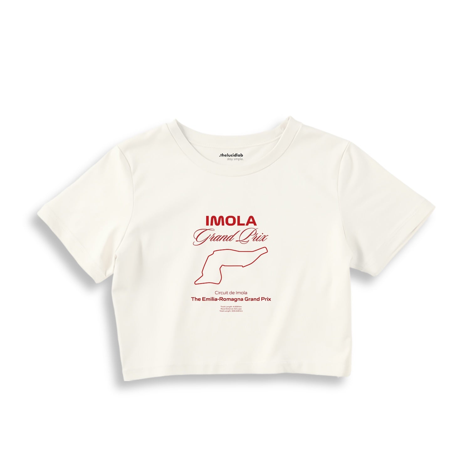 Imola Grand Prix Crop Tişört