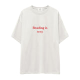 Reading Is Sexy Oversize Tişört