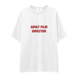 Adult Film Director Oversize Tişört