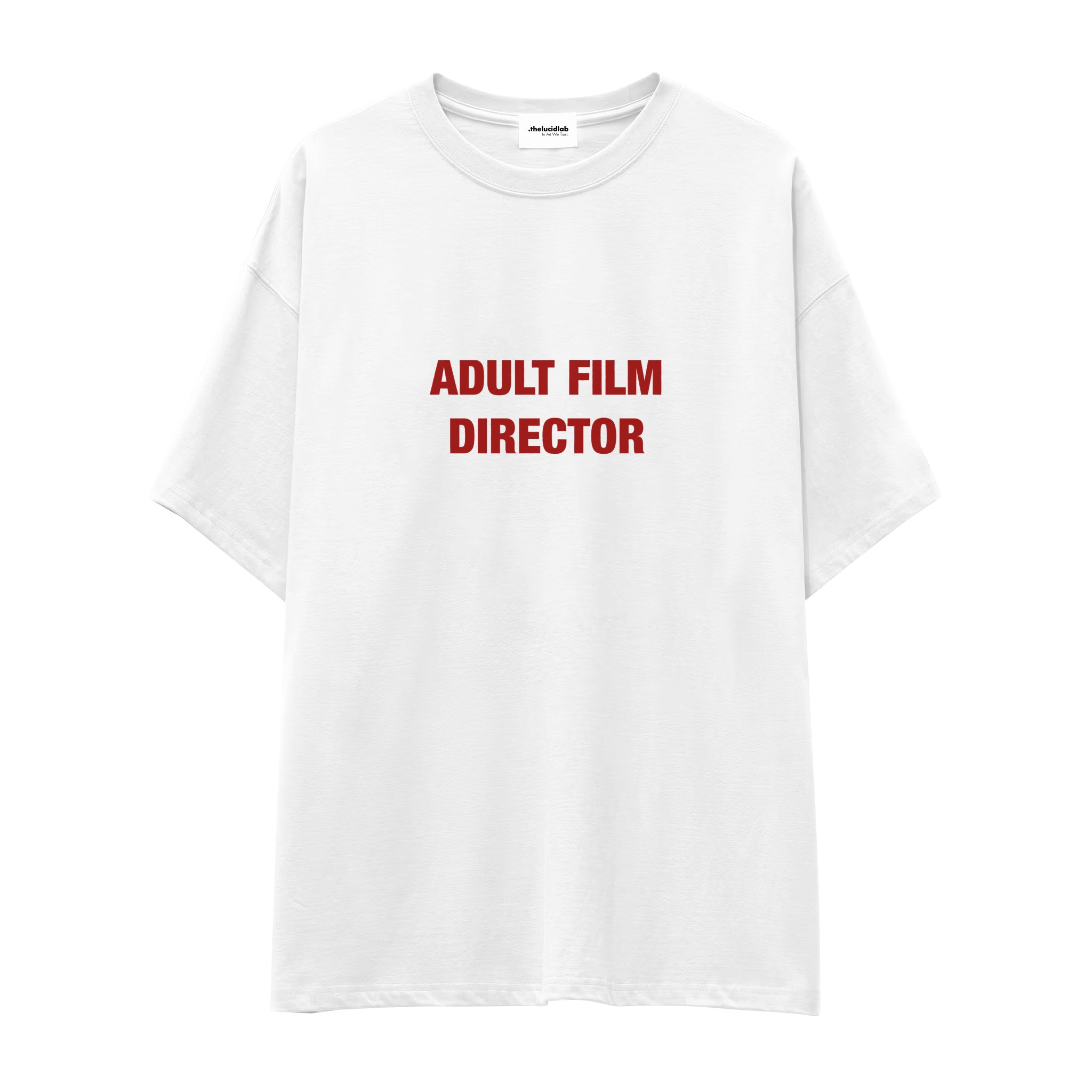 Adult Film Director Oversize Tişört
