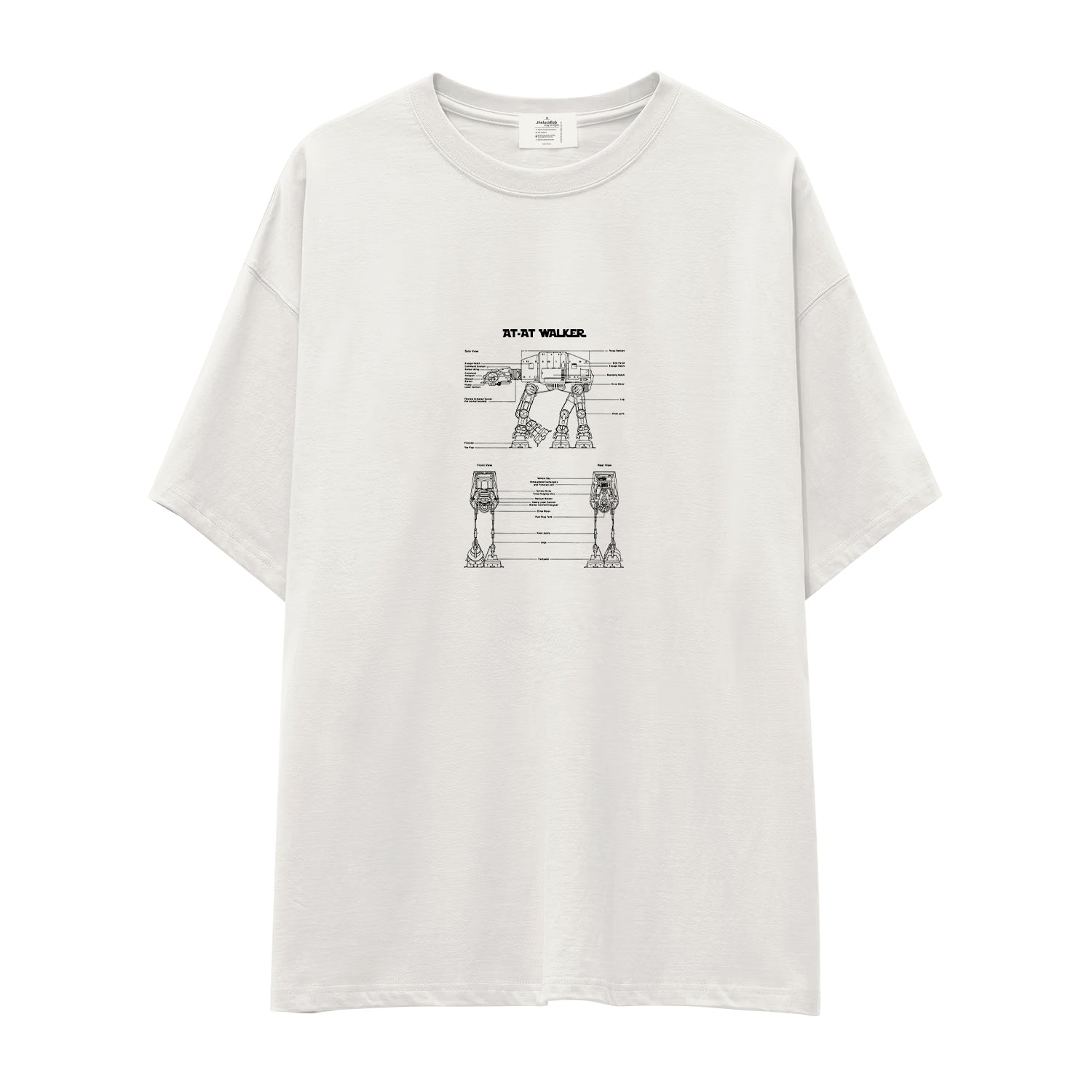 AT-AT Walker Oversize Tişört