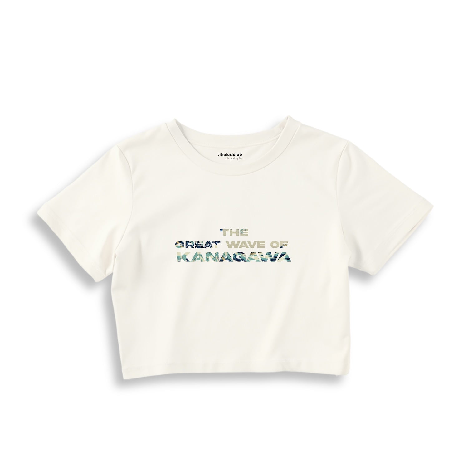 The Great Wave of Kanagawa Crop Tişört