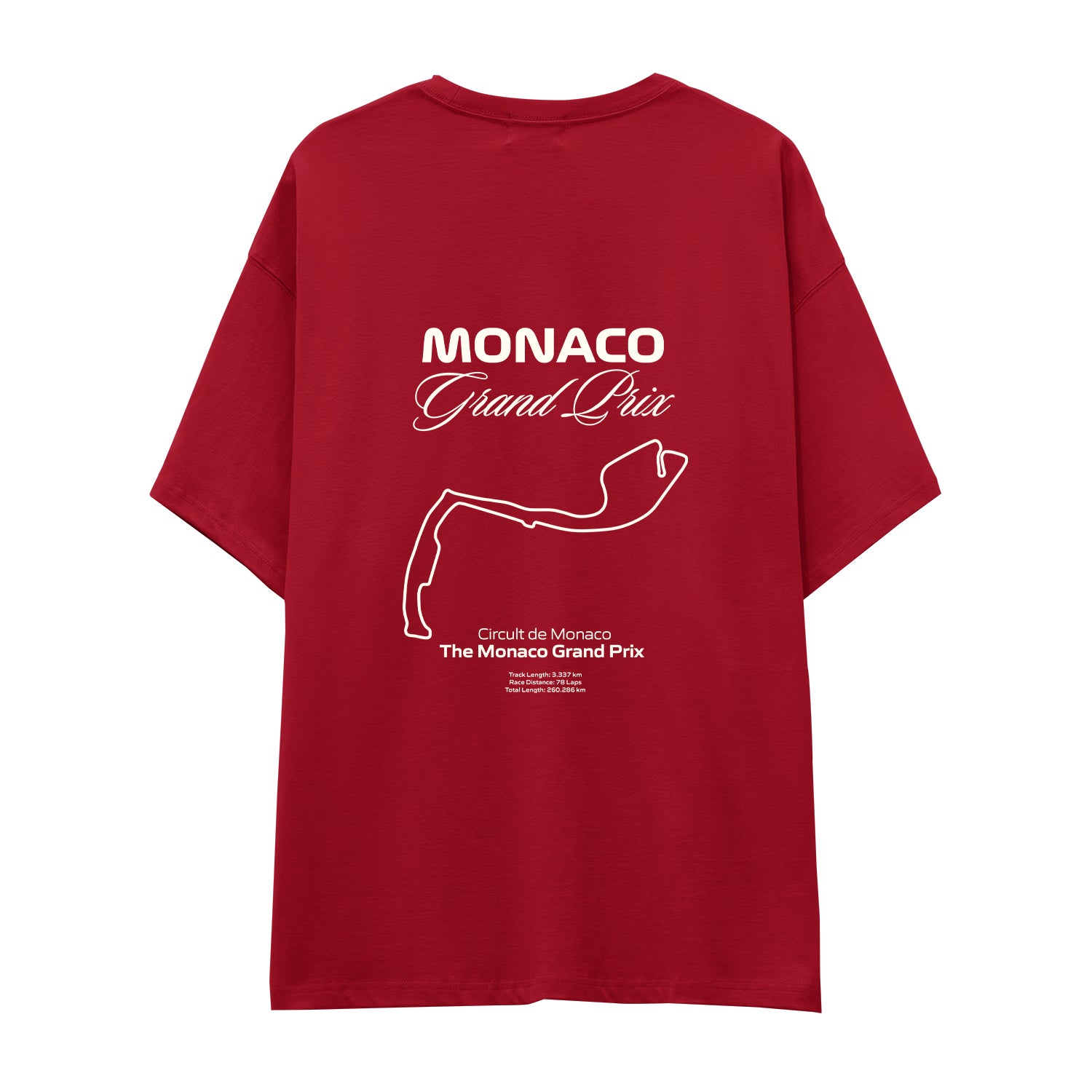 Monaco Grand Prix Oversize Tişört