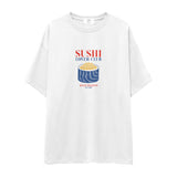 Sushi Lover Club Oversize Tişört