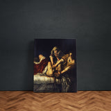 Judith Slaying Holofernes Kanvas Tablo