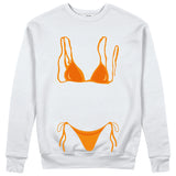 Orange Bikini Sweatshirt