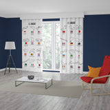 All Tracks White / Formula 1 Pistleri Fon Perde