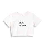 Buy Me Lingerie Crop Tişört