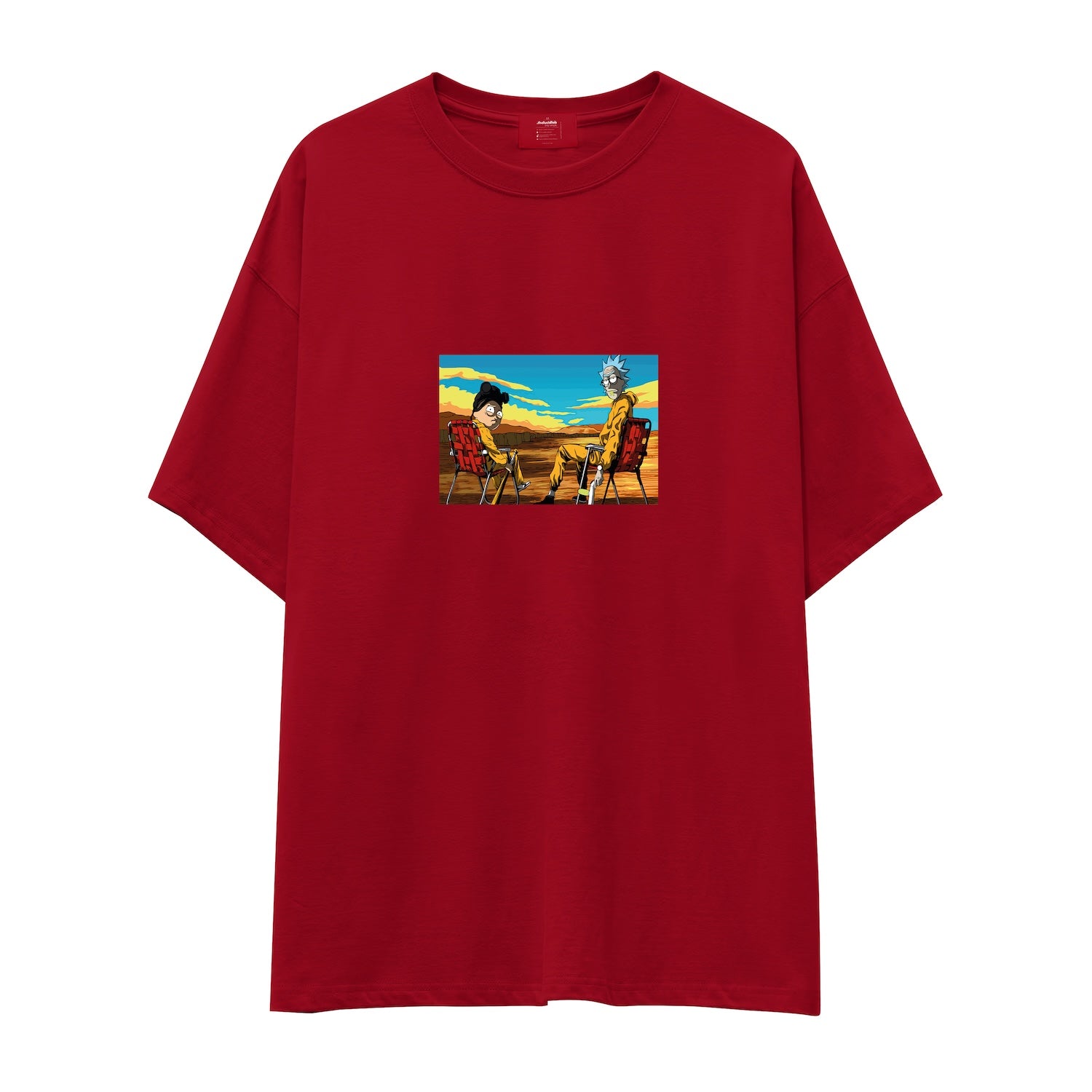 Breaking Bad / Rick and Morty Oversize Tişört
