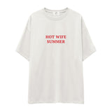 Hot Wife Summer Oversize Tişört