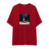 Muhammed Ali And Sonny Liston Usa 1965 Oversize Tişört