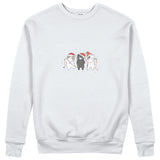 Tangled Christmas Cats Sweatshirt