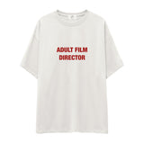 Adult Film Director Oversize Tişört
