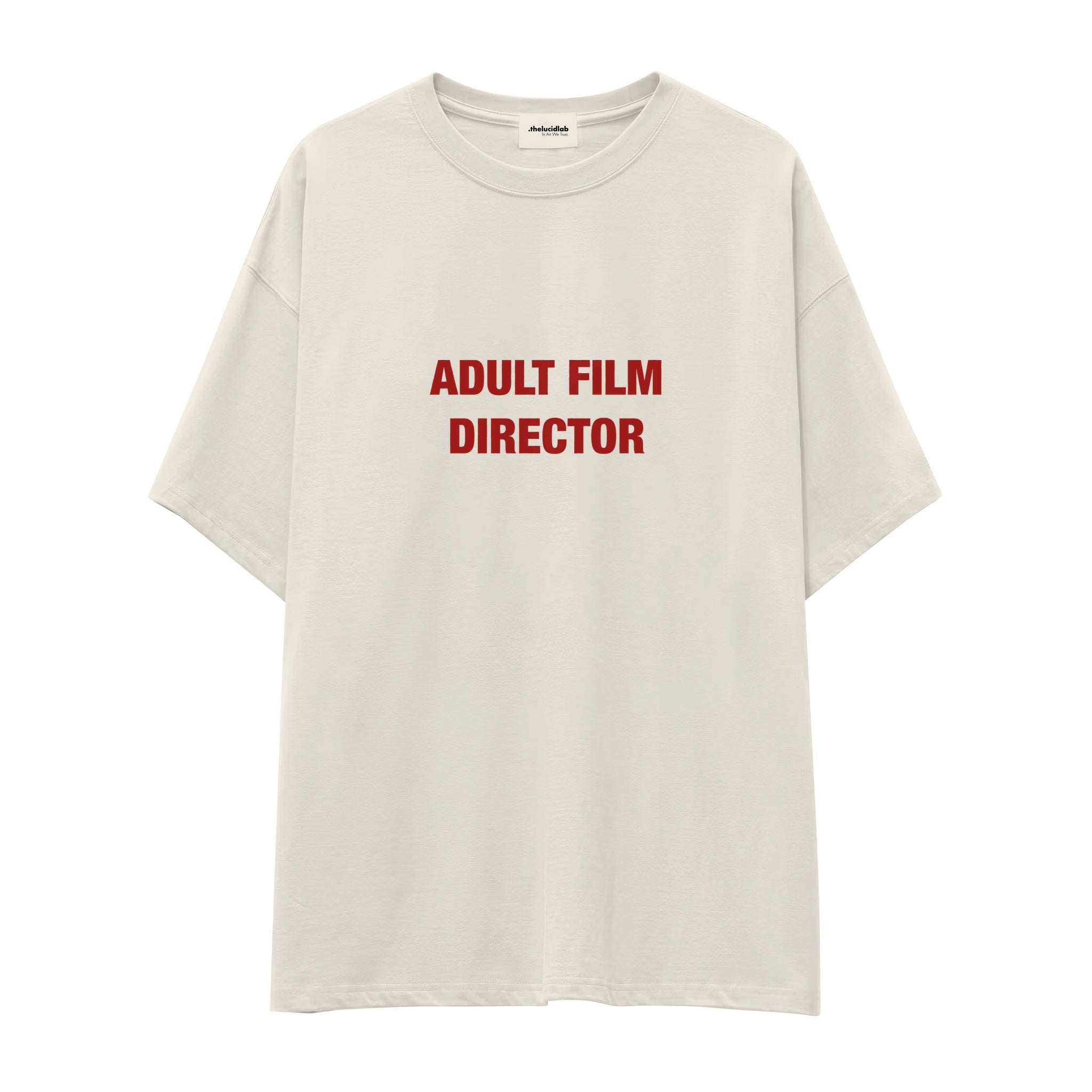 Adult Film Director Oversize Tişört