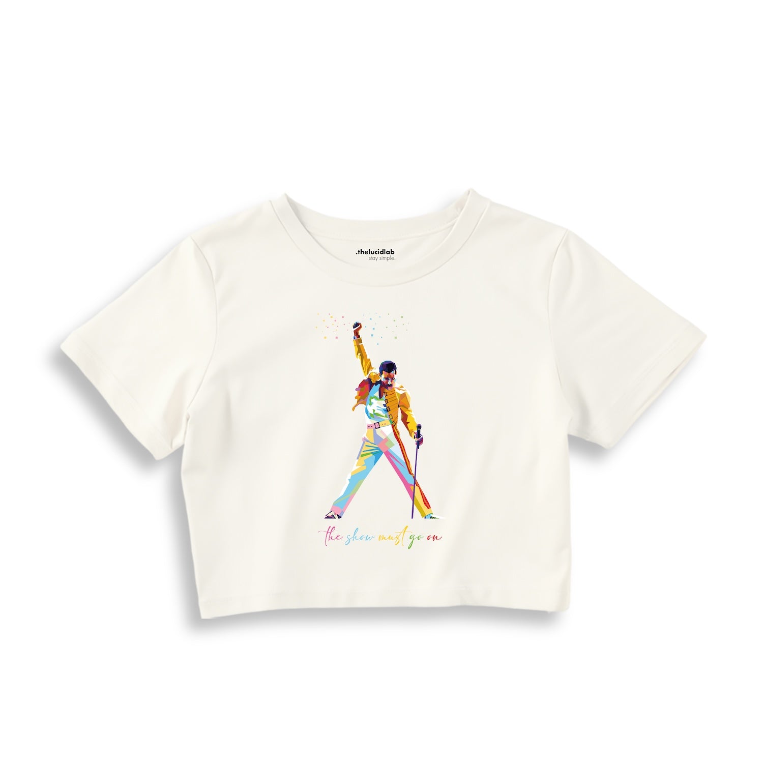 Freddie Mercury Crop Tişört