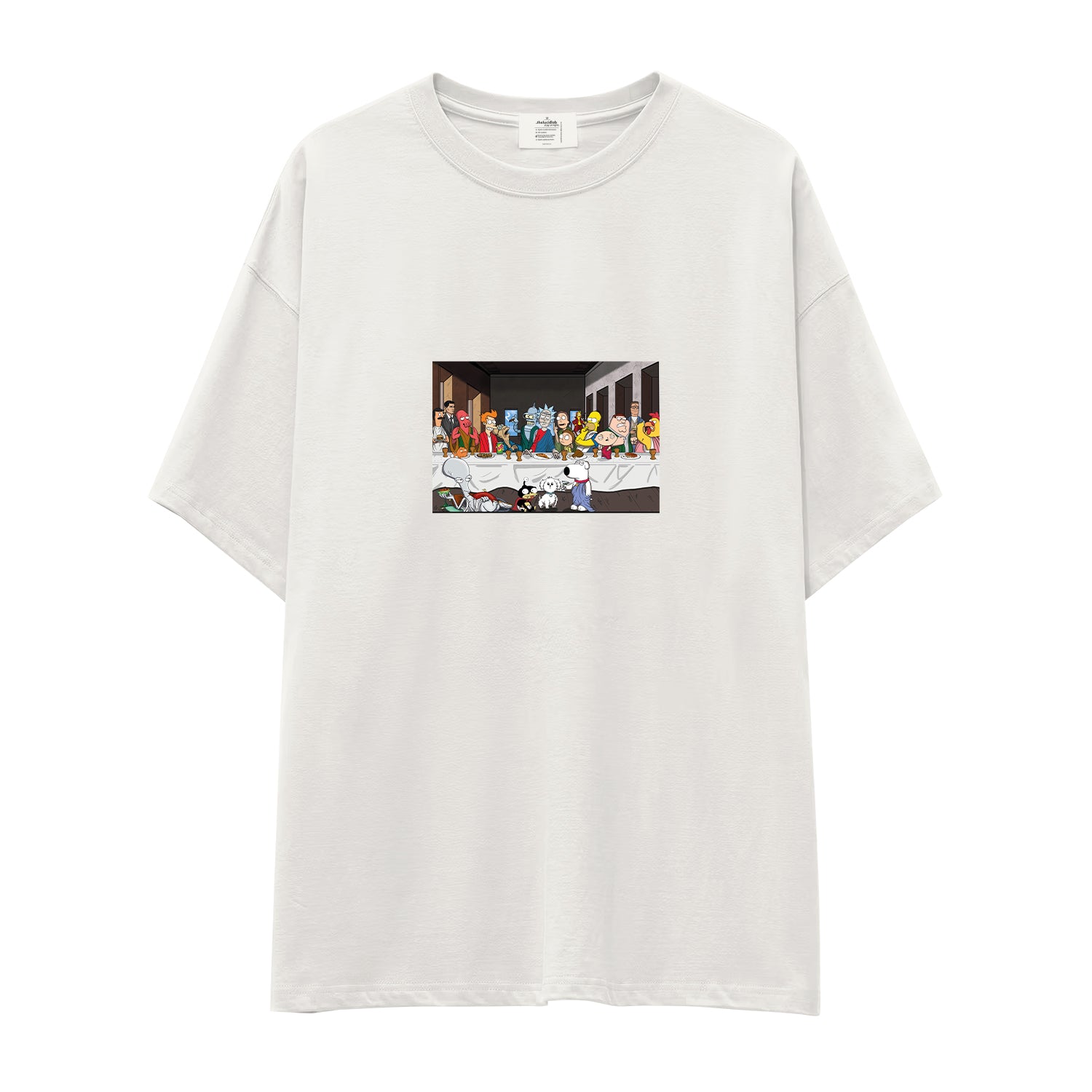 Champions Last Supper Oversize Tişört