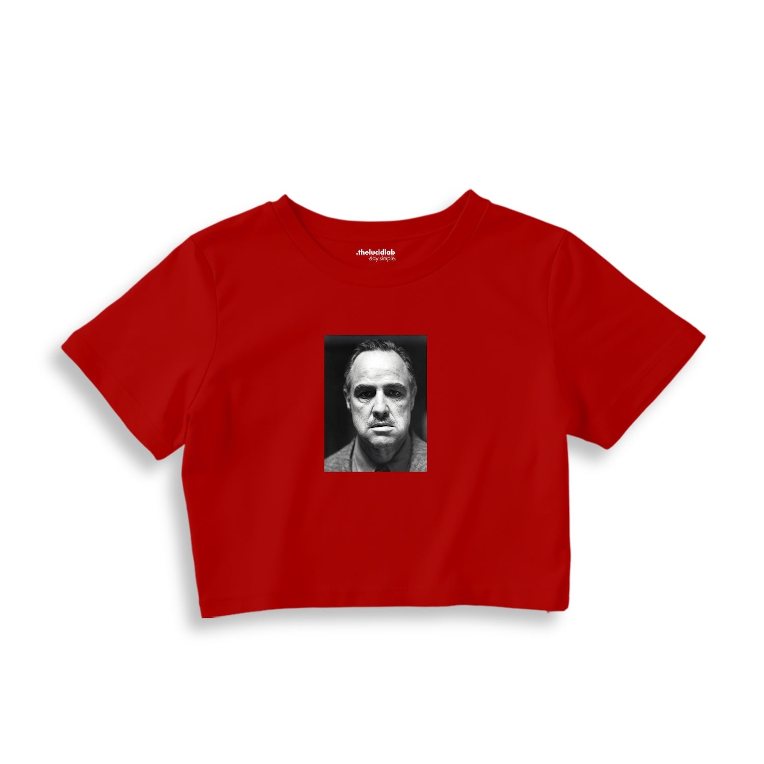 Marlon Brando / Godfather 1972 Crop Tişört