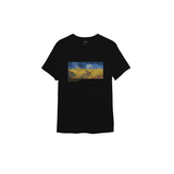 Buğday Tarlası ve Kargalar Tişört