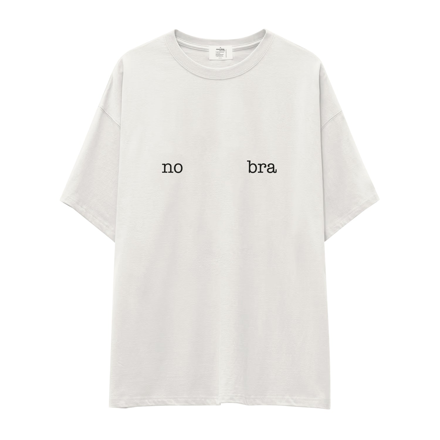 No Bra Oversize Tişört