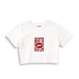Ruby Lips Crop Tişört