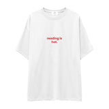 Reading Is Hot Oversize Tişört