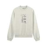 Fender Stratocaster Gitar Oversize Sweatshirt