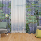 Water Lilies Backdrop Curtain
