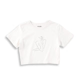 Women / Kadın Silüeti Crop Tişört