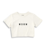 Meoow Crop Tişört