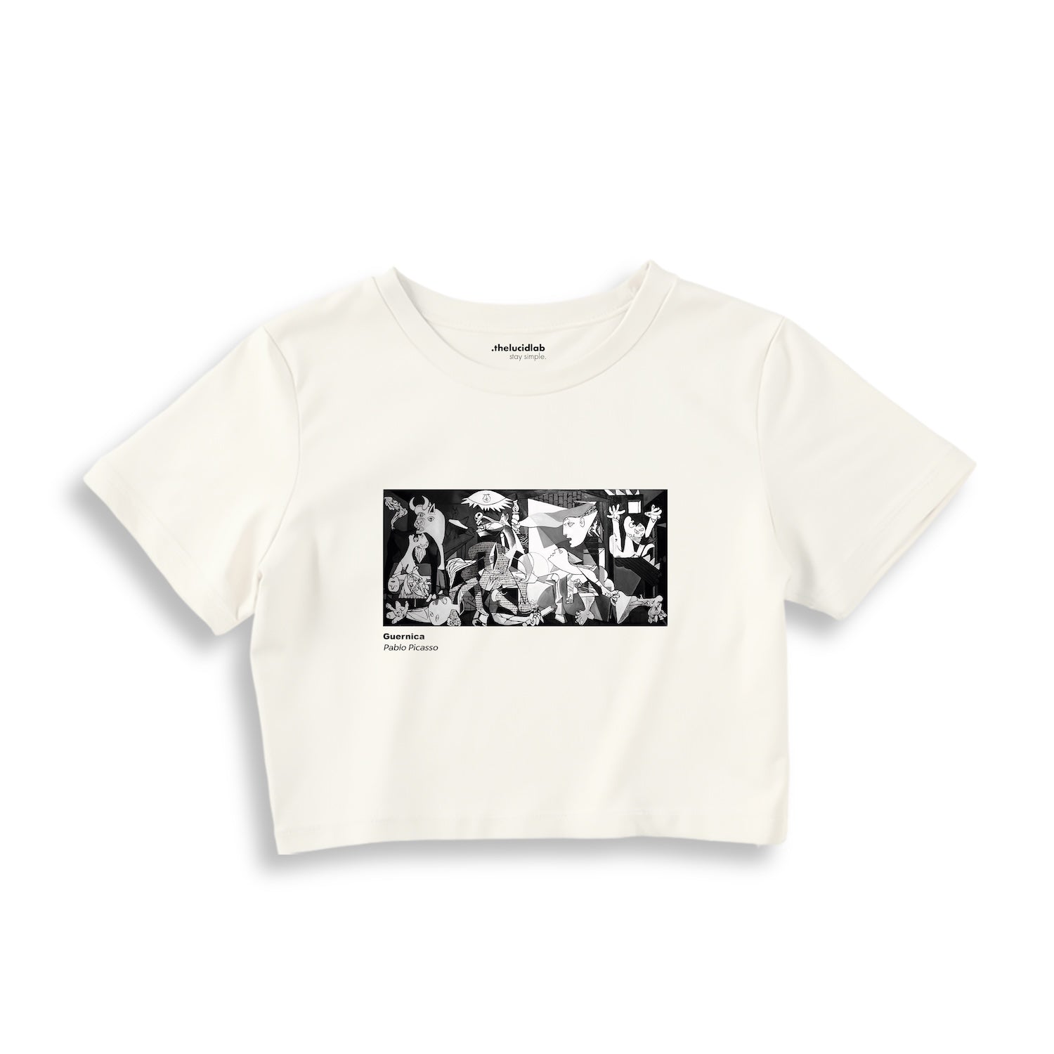 Guernica Crop Tişört