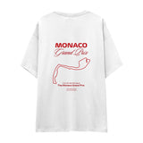 Monako Grand Prix Oversize Tişört