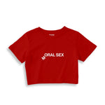 Moral Sex Crop Tişört