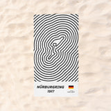 Nürburgring Artwork Plaj Havlusu