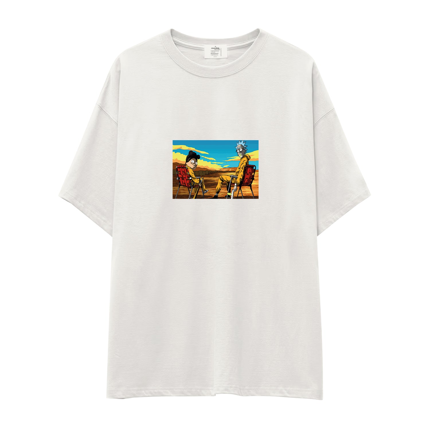 Breaking Bad / Rick and Morty Oversize Tişört