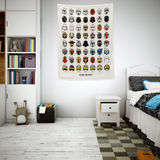 Star Wars Icons Duvar Örtüsü