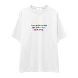 Stop Dating Oversize Tişört