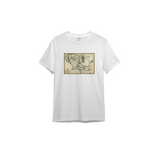 Yüzüklerin Efendisi Orta Dünya Haritası - Lord Of The Rings Tişört