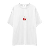 Cherry Fullness Oversize Tişört