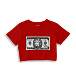 Morty Dollar Crop Tişört