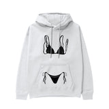 Black Bikini Hoodie