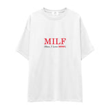MILF / Man I Love Ferrari Oversize Tişört
