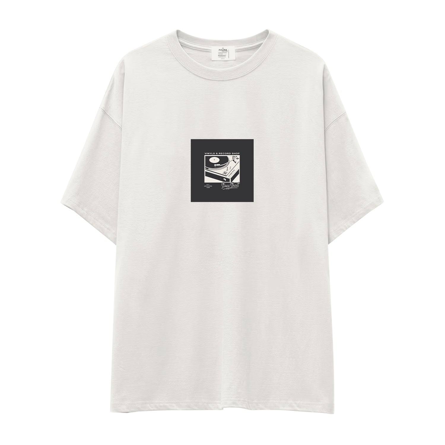 Vinyl Dreams Oversize Tişört