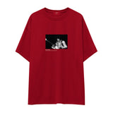 Jimi Hendrix Falkoner Centret Copenhagen 1969 Oversize Tişört