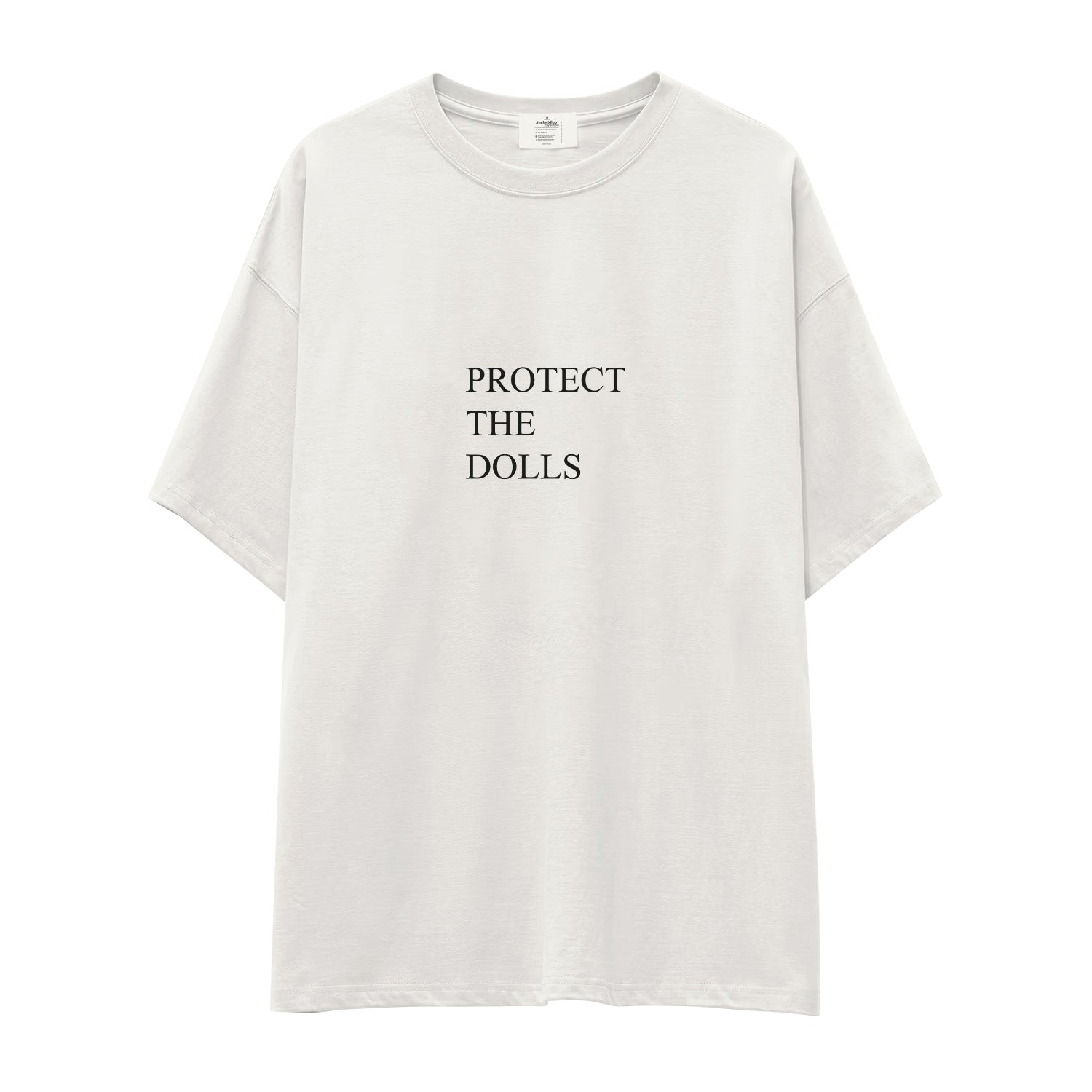 Protect The Dolls Oversize Tişört