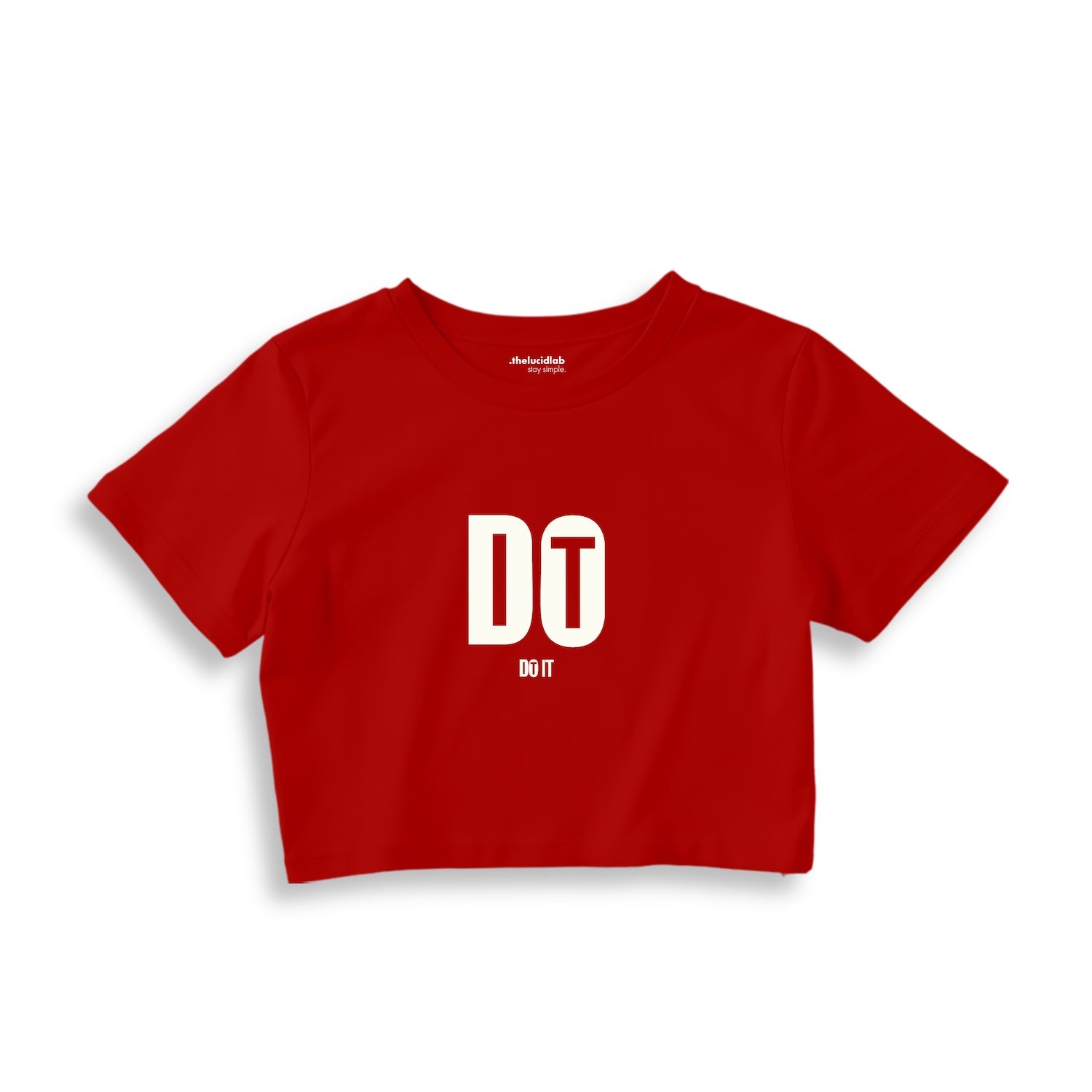 DO IT Crop Tişört