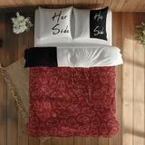 Her Side / His Side / Cat’s Side Çift Taraflı Nevresim Takımı