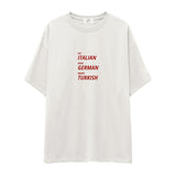 Eat Drive Marry Oversize Tişört